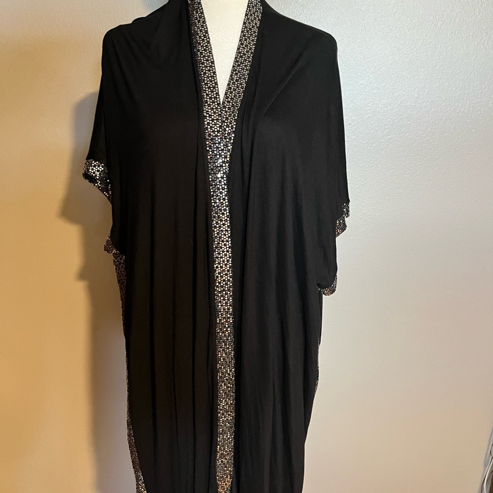 Women’s plus sized Coin 1804 LA open kaftan style cover up